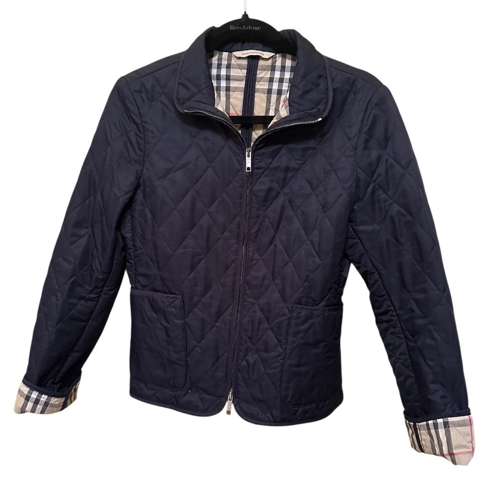 Burberry black Quilted Jacket regular size M